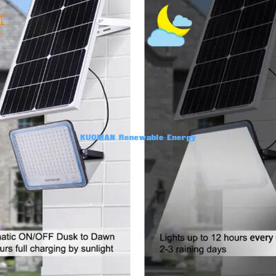 Upgraded Solar Panel Yard Lights Fast Cloudy Day Charging Auto Dusk Dawn Garden Path LED Lights