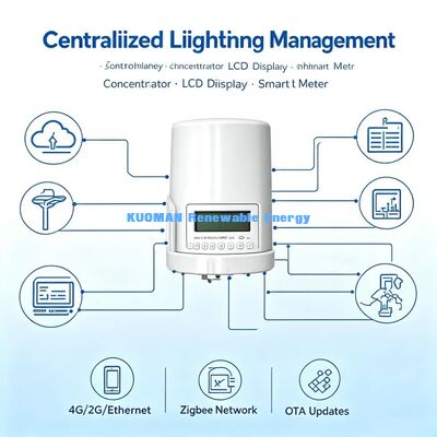 Profesjonalny inteligentny system oświetlenia ulicznego, dostawca pełnych rozwiązań LoRaWAN Terminal-Gateway-Cloud