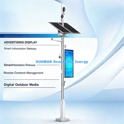 Solar Smart Street Pole, zdalne zarządzanie chmurą, łatwa konserwacja i niski OPEX
