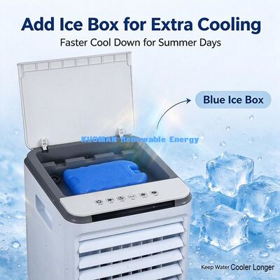 1800ml/h Evaporative Capacity Air Cooler, Portable Water Cooling Fan for Dry Hot Summer